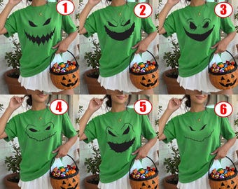 Retro Disney Oogie Boogie Big Face Halloween Costume Tee, Comfort Color Nightmare Before Christmas Oogie Boogie Tee, Oogie Boogie Bash 2026