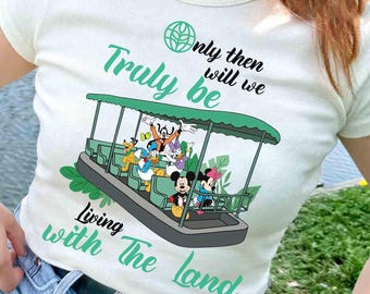 Epcot Center Living With The Land-shirt, Mickey and Friends-shirt, Disney-themaparkshirt, Disneyland Family, Disneyland Girl's Trip-T-shirt