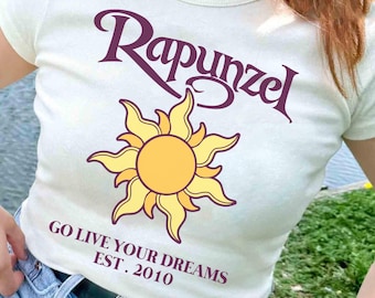Disney Tangled Rapunzel Go Live Your Dream-shirt, Princes Rapunzel-T-shirt, Disney Tangled-shirt, Disneyland Family Matching-T-shirt, Epcot-T-shirt