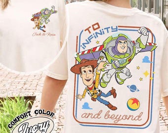 Disney Pixar Toy Story To Infinity and Beyond Shirt, Buzz Lightyear Woody T-shirt, Toy Story Land shirt, Magic Kingdom, Disney Family Trip