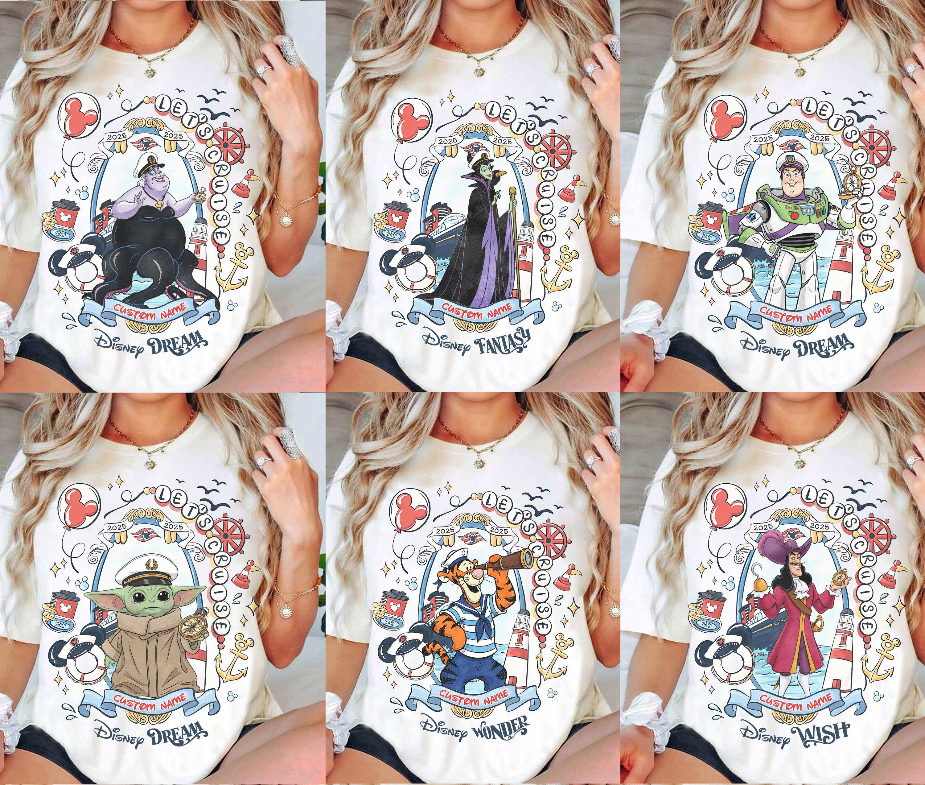 Personalized Disney Cruise Let's Cruise Mickey & Friends Trip
