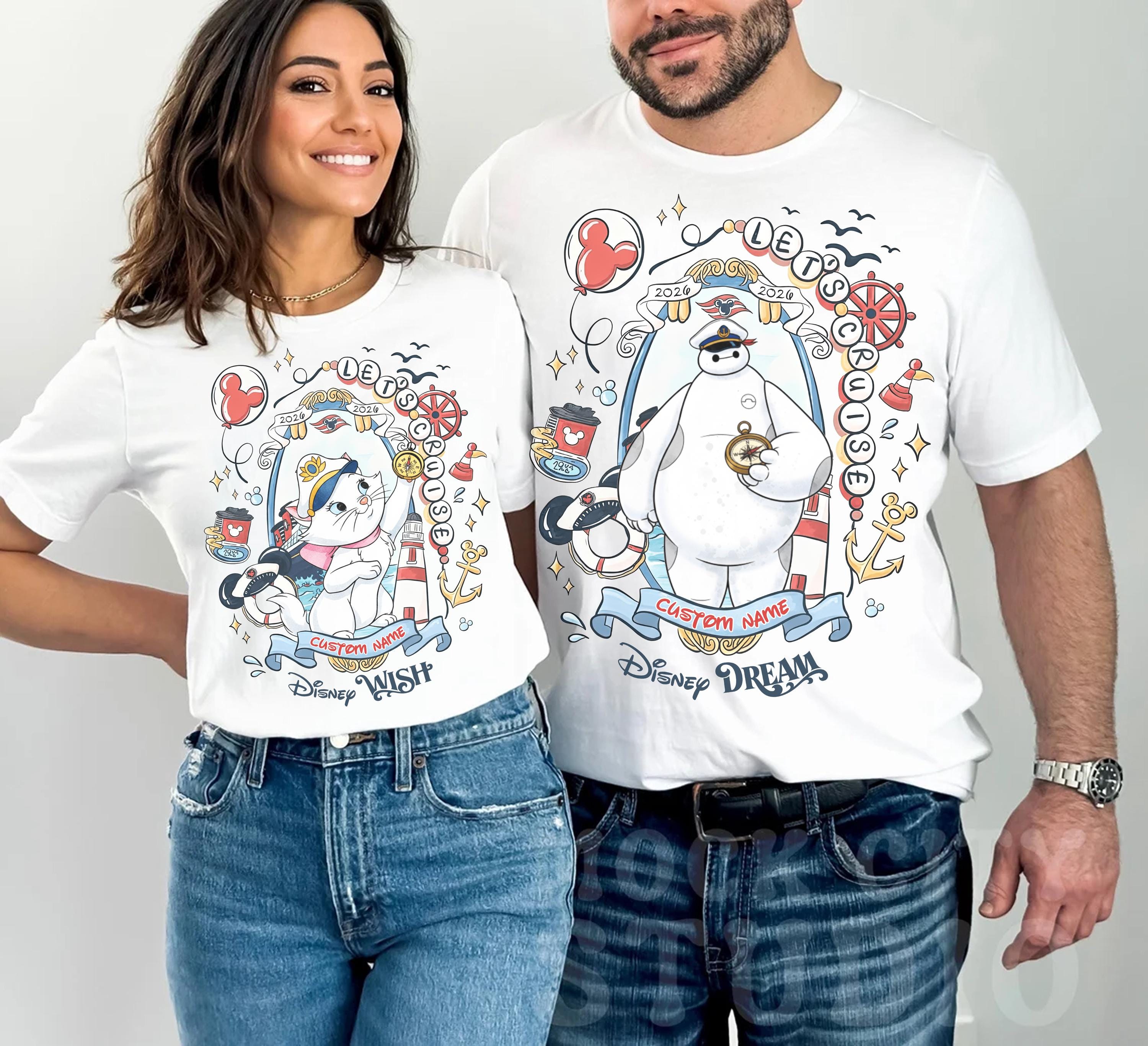 Personalized Disney Cruise Let's Cruise Mickey & Friends Trip