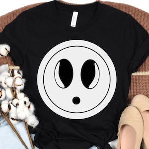 Nintendo Super Mario Icon Costume Halloween Logo Shirt,Mario Luigi Princess Peach Toad Yoshi Bowser Halloween Tee,Mario Costume Matching Tee image 3