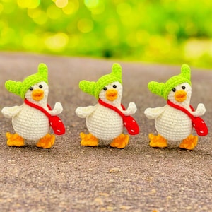 Rubber Duck Crochet Pattern, Amigurumi Duck Pattern, Crochet Stuffed Animal Pattern for Beginners, Quick and Easy Duckling