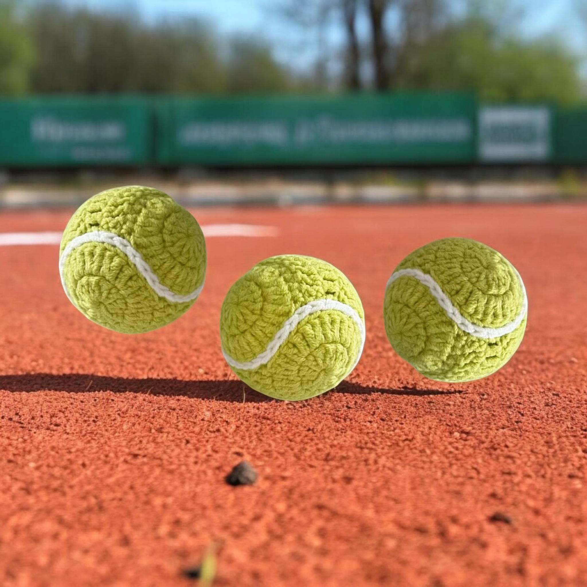Tennis Ball Crochet Pattern, Tennis Ball Amigurumi, Sport Toy Pattern, PDF File Digital Download, Easy Crochet Pattern For Beginners
