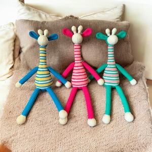 Giraffe Crochet Pattern, Giraffe Comforter Amigurumi Crochet Pattern, Giraffe Toy Crochet, Jungle and Farm Animal Toy, Giraffe  Plushie