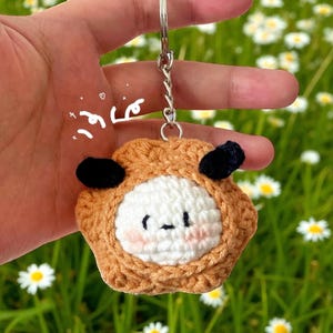 Crochet Mini Dog PDF Pattern, Cute Dog Amigurmi Pattern, Crochet Dog Keychain, Handmade Puppy Dog Keychain, Crochet Cute Animal Hanger
