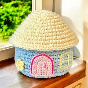 Crochet Pattern Mushroom Storage Box, Mushroom Crochet Pattern Amigurumi, Easy Crochet Mushroom Plushie, Instant Digital Download