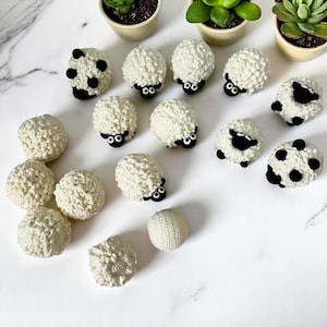 Lamb Crochet Pattern, Crochet Sheep Amigurumi PDF Pattern,  Crochet Sheep Snuggler Pattern, Farm Animal Toy Crochet Pattern