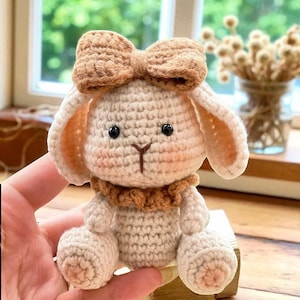 Crochet Pattern Bunny Rabbit, Crochet Bunny Amigurumi Pattern PDF, Amigurumi Easter Rabbit, Cute Animals Pattern, Pattern Easter Bunny