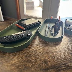 Modern Tray Set | Modern Desk Organization | Modern Home Accents | Catch All Trays | Minimalist Decor