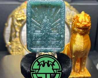 Cambodian Angkor Wat Jade Pendant