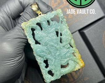 Guan Yu Guan Gong Jade Pendant