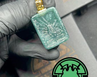 Cambodian Angkor Wat Jade Pendant