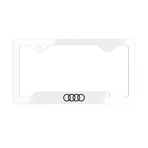 Moldura de placa de carro Audi