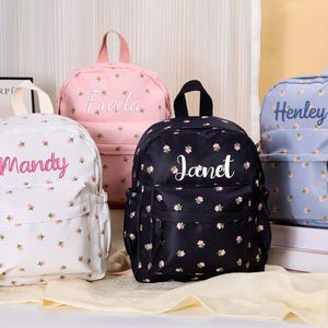 Cartable préscolaire personnalisé,Sacs à dos monogrammés pour bébé,Cartable pour maternelle,Cartable préscolaire,Cartable personnalisé,Cadeau pour fille