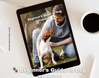 Guide till hundträning för nybörjare: Lydnad och valptips (digital nedladdning)