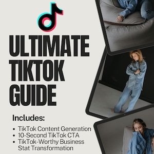 TikTok Marketing Guide: Content Strategy & Video Templates (3 PDF Downloads