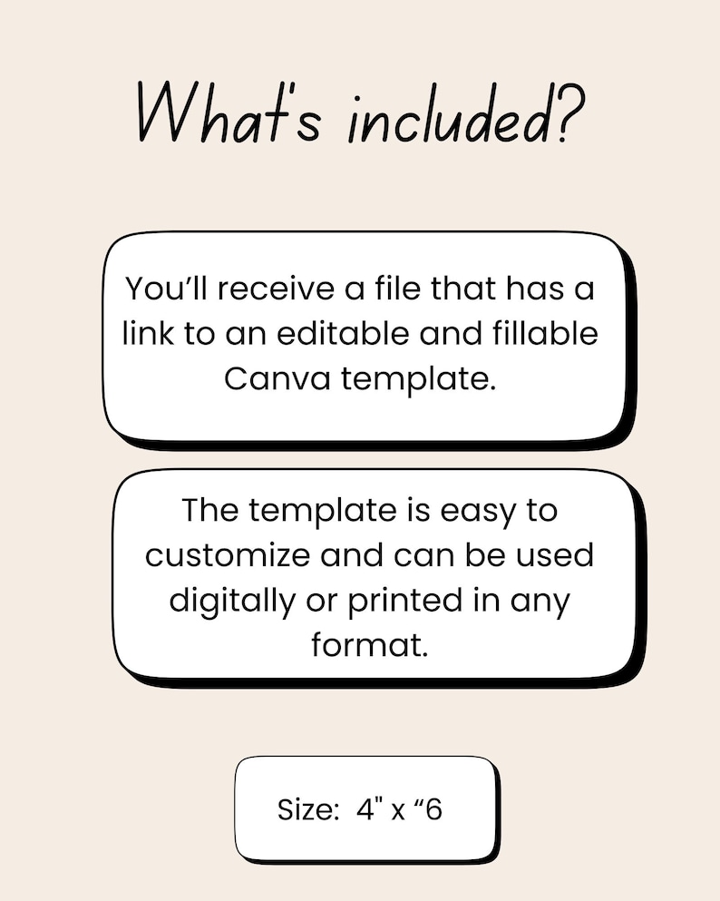 Editable Shipping Label Template: Custom Package Design (instant ...