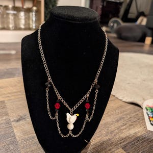 Gothic Chicken Necklace