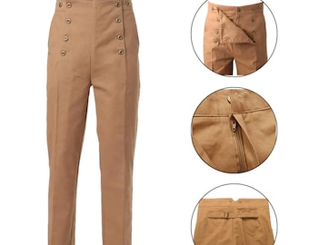 Pantalones victorianos a medida para hombre / Pantalones de estilo histórico de la Regencia