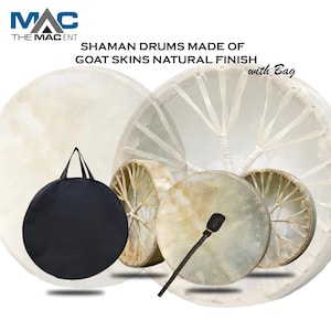 Shamanic Drum With Bag and Beater – Handcrafted Ceremonial Power