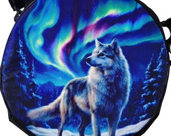 Handcrafted Sublimation Bag for Shamanic Drum | Shaman Drum Native Frame Drum Case