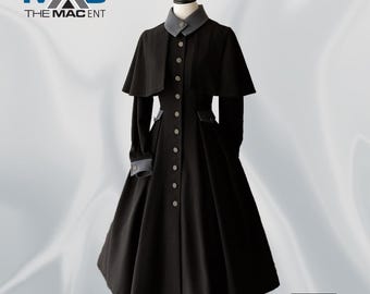 Ladies Custom Made Classical Short Cape Coat | Victorian Vintage