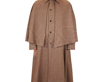 Wool Ulster Cape | Victorian Inspired Coat - Etsy