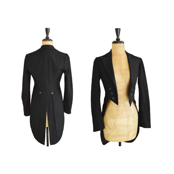 Ladies Custom Made REGENCY TAILCOAT | Victorian Vintage Tailcoat | 19th Century Historical Coat