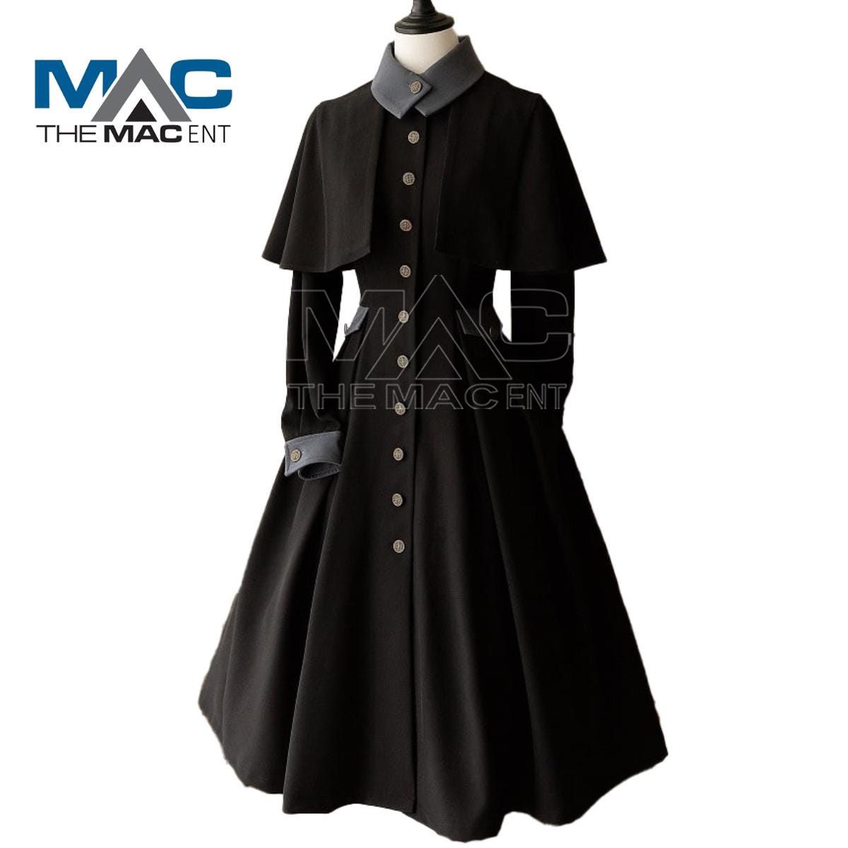 Ladies Custom Made Classical Short Cape Coat | Victorian Vintage