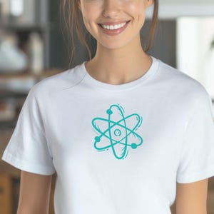 Never Trust An Atom T-Shirt, Science T-Shirt, Geek TShirt, Chemistry T-Shirt, Screen Printed T-Shirt, Tee Shirt, T Shirt Mens Ladies Womens
