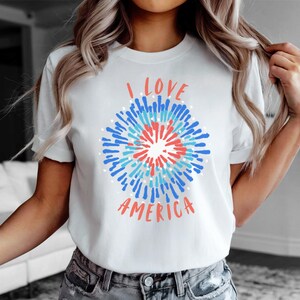 Patriotic 4th of July Unisex Tee: Soft Cotton Americana Shirt