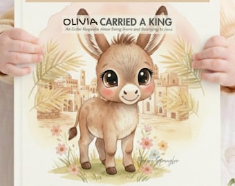 Personalized Christian Easter Story Book, Faith-Filled Kids Keepsake Hardcover