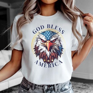 Patriotic 4th of July Unisex Tee: Soft Cotton Americana Shirt