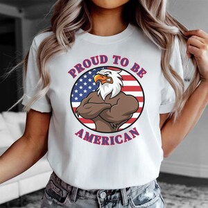 Patriotic 4th of July Unisex Tee: Soft Cotton Americana Shirt