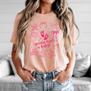 Pregnant Mama T-Shirt, Maternity T-Shirt, Pregnancy Announcement Shirt, Baby on the Way Shirt, Baby Bump Shirt, Mom-to-Be Shirt