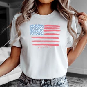 Patriotic 4th of July Unisex Tee: Soft Cotton Americana Shirt