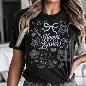 Women&#39;s Easter Bunny T-Shirt: Spring Fashion Outfit