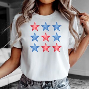 Patriotic 4th of July Unisex Tee: Soft Cotton Americana Shirt