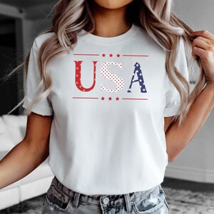 Patriotic 4th of July Unisex Tee: Soft Cotton Americana Shirt