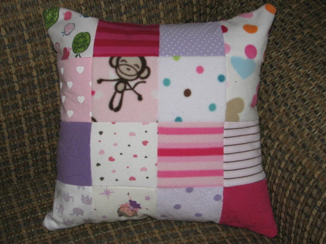 Baby Clothes Memory Pillow Custom Made for You From Your Baby Clothes Pillow Cover Only FREE