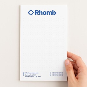 Customizable Logo Notepads – Personalized Stationery for Realtors ...