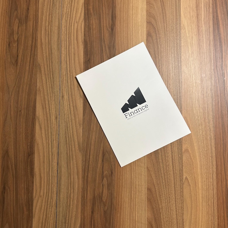 Custom Document folder, File Folder, Catalog Sleeve, Contract Sleeve, One and Double slot Profile Folder, Tab Folder image 3