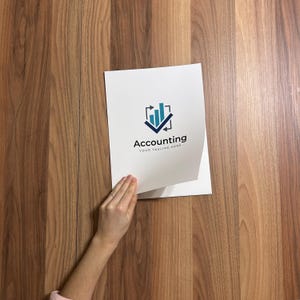 Economy Custom Presentation Folder, FREE Graphic Design included, Customized Folders, Custom Design With Your Logo, Print Custom Folders