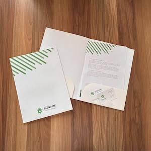 Presentation Folders, Economic Presentation Folders (pack), Brand Materials