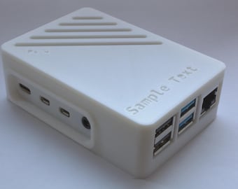 パーソナライズされた3DプリントRaspberry Pi 4Bケース