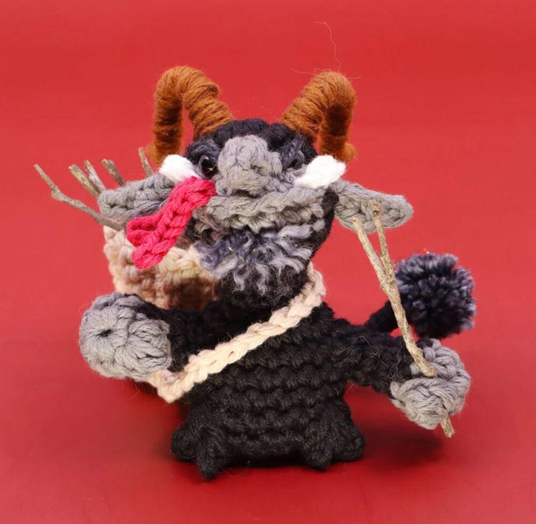Krampus Amigurumi Crochet Pattern Etsy