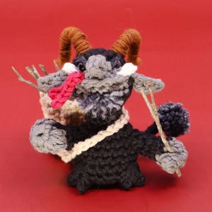 Krampus Amigurumi Crochet Pattern