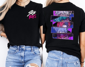 Saja Boys Boy Band Shirt, Demon Hunters T-Shirt, Kpop Saja Boys Shirt, Huntrix Shirt, Kpop Movie Shirt, Saja Boys Shirt, Kpop Tee